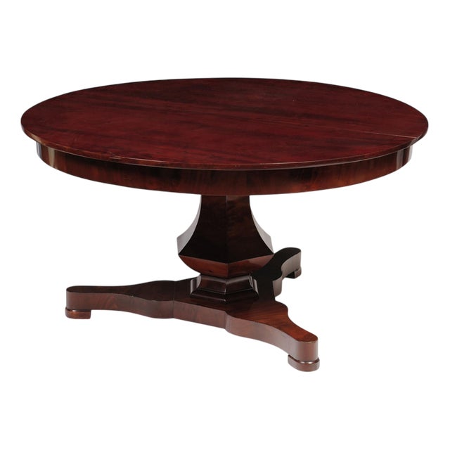 Biedermeier Extendable Salon Table, Netherlands, 1830 For Sale