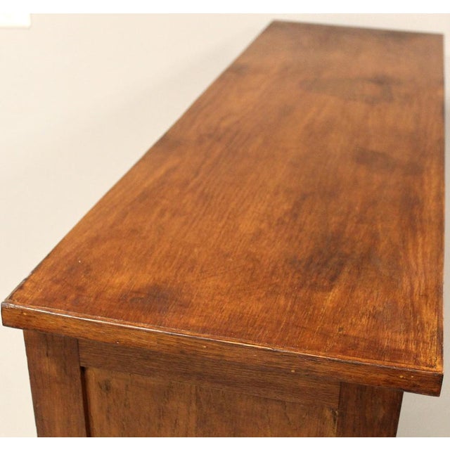 Vintage Filing Cabinet in Oak, 1920s For Sale - Image 10 of 13