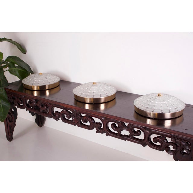 Gold Kinetic Ceiling Light, 1970s For Sale - Image 8 of 12