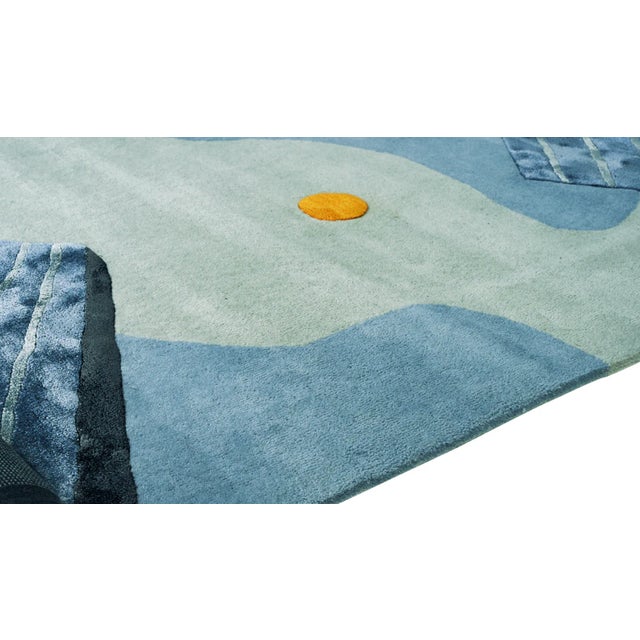 The Storm Gray Look-up rug invites reflection and serenity amidst life’s chaos. Hand-tufted from luxurious New Zealand...