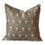 Lauren Servati Textiles, Thistle // Barley Pillow, 18"x18" For Sale