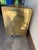Highly sought after Sarreid Ltd brass clad chest of drawers / nightstand. Wood structure covered with brass sheets and...
