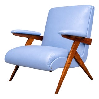 José Zanine Caldas “Z” Armchair in Pau Marfim and Upholstery, 1950s - Lot 334A For Sale