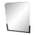 1920 Art Deco Walnut Mirror Bathroom/Hallway Mirror. For Sale