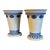 English Regency Wedgwood Smear Glaze Jasperware Vases or Urns Circa 1820 - A Pair For Sale