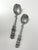 Mid-Century Modern Pair of Don Drumm Bubble Spoons. For Sale - Image 3 of 12