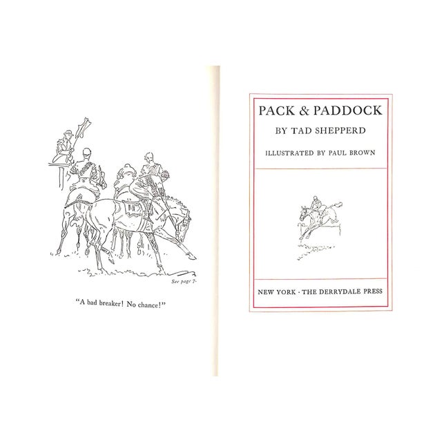 SHEPPARD, Tad [144] pp. 1938 The Derrydale Press, Inc. w/ publisher's presentation box Nine hundred and fifty copies of...