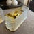 Two 1990s Mid-Century Modern Italian Brass and Glass Rectangular Wall Sconces For Sale - Image 9 of 11