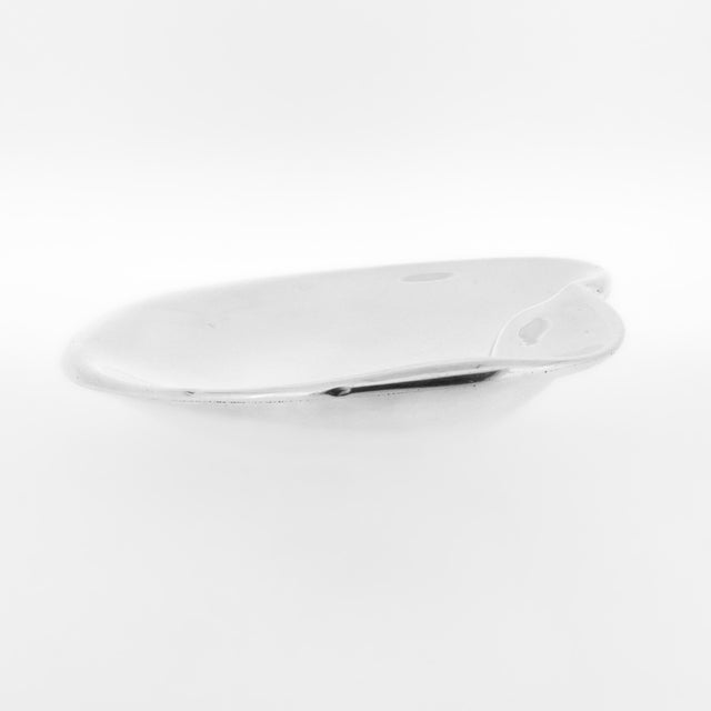 Elsa Peretti for Tiffany & Co. Sterling Silver 'Thumbprint' Dish or Vide Poche For Sale - Image 10 of 13