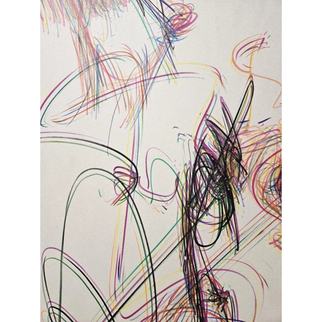 Early 21st Century Stefano Mazzolini, Corry, 2020, Pastel on Paper For Sale - Image 5 of 9