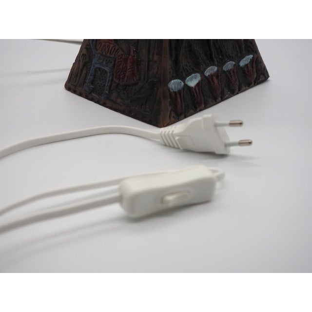 Vintage Swedish Ceramic Table Lamp from Tilgman Keramik, 1970s For Sale - Image 14 of 15