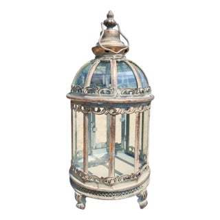 Lantern in Glass, 1970s For Sale