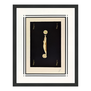 Erté, Letter J Serigraph From Alphabet Suite, Hand Signed, Edition of 350, Framed, 1976