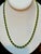 Green 30 Carat Oval Brazilian Emerald & 3 Carat Diamond Tennis Necklace 14 Karat Gold For Sale - Image 8 of 18