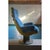 Cinema chair in bright colors; blue sof upholstery and yellow scale. Beautiful, colourful and playful design with an eye...