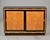 Mid-Century Italian Ebonized and Beech Sliding-Door Cabinet For Sale In Detroit - Image 6 of 11