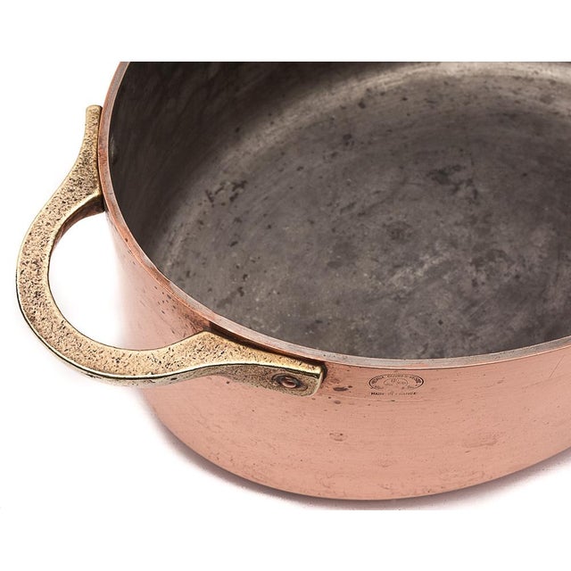Vintage Copper Casserole Dish, 1950s For Sale - Image 6 of 12