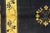 Navy Blue 1920s Navy Blue Open Field Medallion Antique Chinese Peking Knotted Rug Carpet For Sale - Image 8 of 12