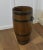 Large Golden Oak Iron Bound Barrel Stick Stand, 1950s For Sale - Image 4 of 7