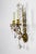 Gilt Maison Bagues Style Amethyst Crystal Sconces, Pair For Sale - Image 4 of 12