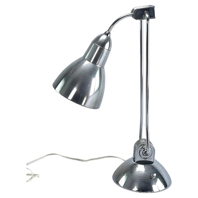 Art Deco Table Lamp Charlotte Perriand Jumo Lamp Work Lamp from Jumo, 1930s For Sale