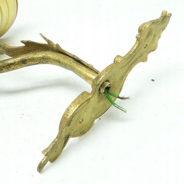 Early 20th Century Art Nouveau Wall Lamp For Sale - Image 10 of 14