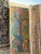 Mid-Century Modern Vintage Hand-Painted Tree of Life Wood Wall Panel With Carved Peacock & Lotus Art 84x36 For Sale - Image 3 of 7