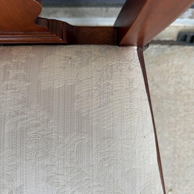 Set of 8 Hickory Chair Chippendale Dining Chairs For Sale - Image 15 of 17