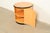 Milo Baughman Style Birdseye Maple Drum Side Table by Henredon For Sale In South Bend - Image 6 of 12