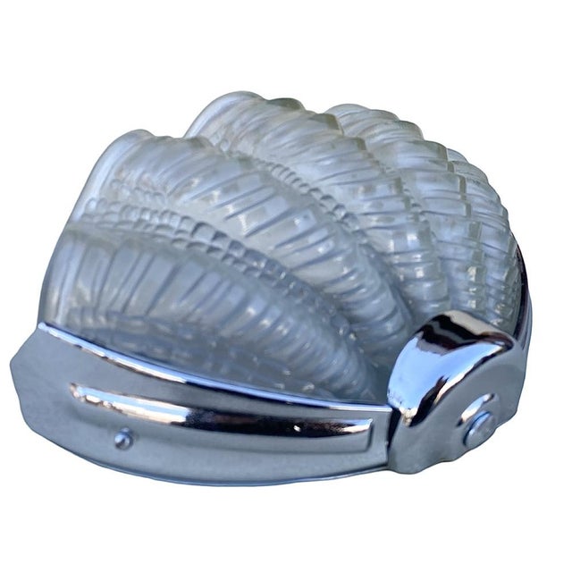 Art Deco Clam Shell Wall Lights, 1930s, Set of 6 For Sale - Image 6 of 10