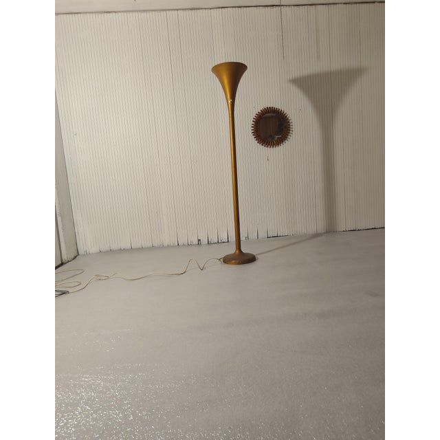 Vintage Luminator Lamp in Metal, 1950s, in Worn conditions. Designed 1950 to 1959 This piece has an attribution mark, I am...