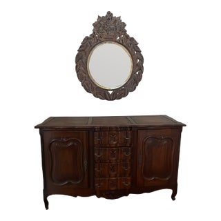 1900-1909 French Country Buffet/ Sideboard For Sale