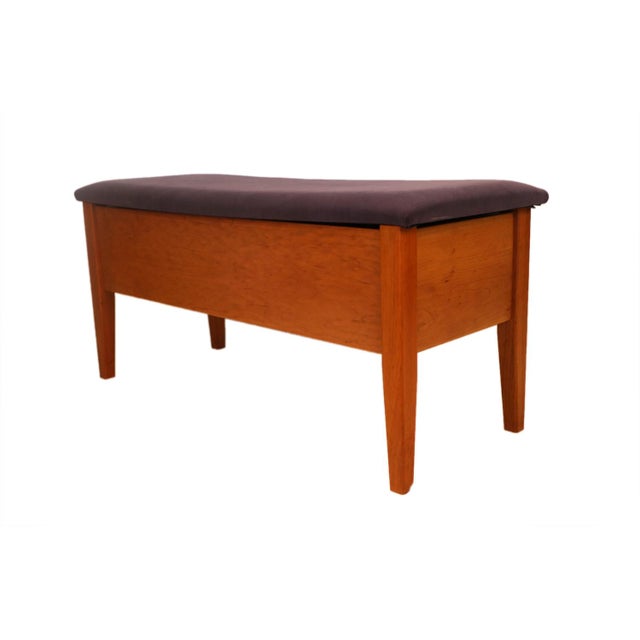 Danish Mid Century Blanket Chest Bench Chairish