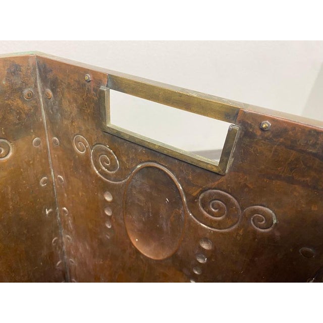 Art Nouveau Umbrella Stand attributed to Otto Prutscher for Wiener Werkstätte, 1890s For Sale - Image 9 of 12