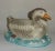 French Country 1880s Antique Majolica Duck Tureen Sarreguemines For Sale - Image 3 of 6