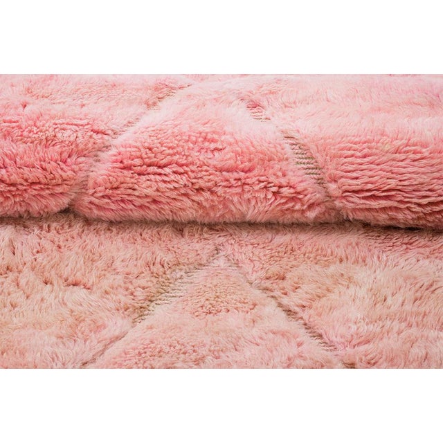 Oversize Hand-Knotted Moroccan Wool Rug | 15'1" X 10'3" | One of a Kind For Sale - Image 4 of 10