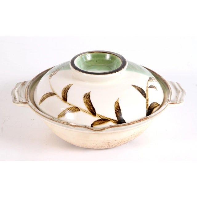 Vintage 1950's Japanese Ceramic Donabe Cooking Vessel For Sale - Image 9 of 9