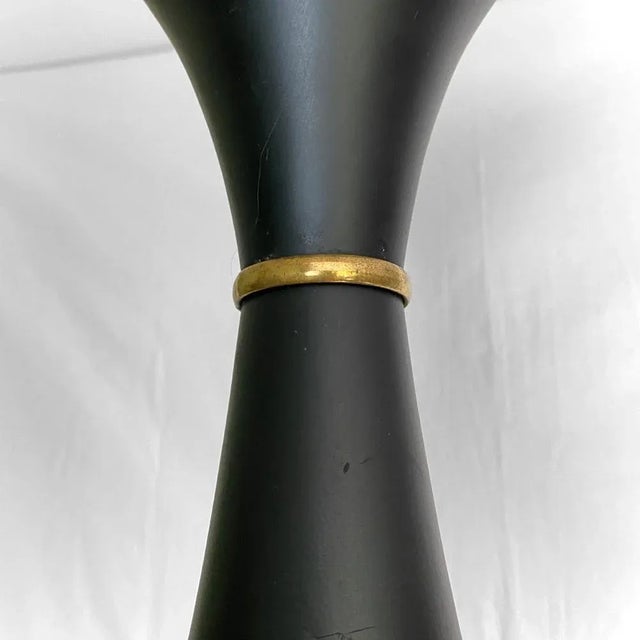 Black Vintage Modern Pendant Lamp from Asea, 1950s For Sale - Image 8 of 12