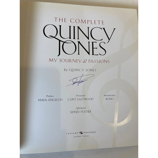 The Complete Quincy Jones My Journey & Passions Hardcover Book For Sale - Image 10 of 13