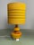 A striking Belgian Mid-Century table lamp by Glasfabriek De Rupel / Massive, dating from the 1960s–70s, featuring a...