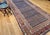 19th Century Persian Kurdish Gallery Rug, Hand-Knotted Wool, Allover Paisley Pattern, Navy & Terracotta, 6' X 15' For Sale - Image 10 of 18