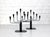 Seven-Arm Candelabras by Gunnar Ander for Ystad Metall, Sweden, 1950s, Set of 2 For Sale - Image 10 of 13