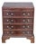 Niagara Furniture General George Washington Flame Mahogany Campaign Chest Bachelor Chest For Sale