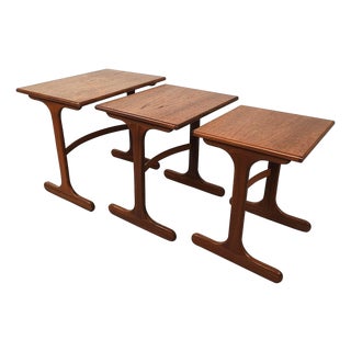 Set of Nesting Tables in Teak from G-Plan, 1950, Set of 3 For Sale