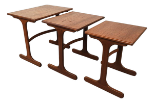 Set of Nesting Tables in Teak from G-Plan, 1950, Set of 3