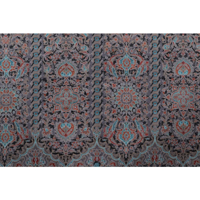 Rug & Kilim Rug & Kilim’s Contemporary Floral Rug With Dense Paisley Florals in Jewel Tones For Sale - Image 4 of 10