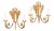 Mid 19th Century French Neoclassical Style Gilt Bronze Sconces - A Pair For Sale