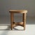 Modern Dutch Art Deco Amsterdam School Blonde Oak Side Table, 1920s For Sale - Image 3 of 10