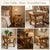 Add handcrafted elegance to your living space with this beautifully made Wooden Side Table by MOONSUN 5. This table...