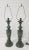 1950s Regency Japanese Verdigris Brass Marbro Style Table Lamps - a Pair For Sale - Image 12 of 12